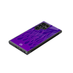 y2k magenta flames back phone cover | glass case for samsung galaxy s23 ultra