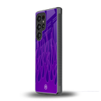 y2k magenta flames back phone cover | glass case for samsung galaxy s25 ultra