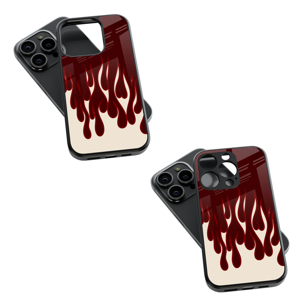 Trendy Glass Back Mobile Case for iPhone, Samsung, Redmi, OnePlus, Google Pixel, Motorola