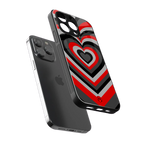 y2k red hearts lucifer edition back phone cover | glass case for iphone 15 pro max