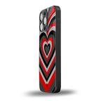 y2k red hearts lucifer edition back phone cover | glass case for iphone 16 pro max