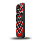 y2k red hearts lucifer edition back phone cover | glass case for nothing phone 1