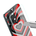 y2k red hearts lucifer edition back phone cover | glass case for oneplus nord 3