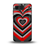 y2k red hearts lucifer edition back phone cover | glass case for oneplus nord 4