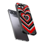 y2k red hearts lucifer edition back phone cover | glass case for oneplus nord 4