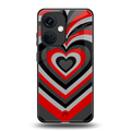y2k red hearts lucifer edition back phone cover | glass case for oneplus nord ce 3