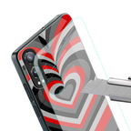 y2k red hearts lucifer edition back phone cover | glass case for oneplus nord ce 4 lite