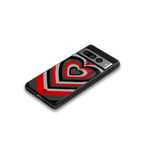 y2k red hearts lucifer edition back phone cover | glass case for google pixel 7 pro