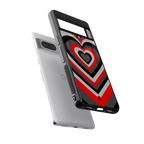 y2k red hearts lucifer edition back phone cover | glass case for Google Pixel 7A