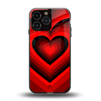 y2k red hearts wine edition back phone cover | glass case for iphone 13 pro max