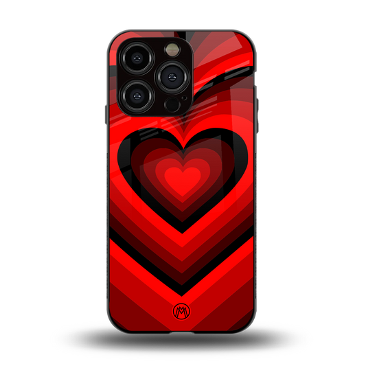 y2k red hearts wine edition back phone cover | glass case for iphone 14 pro