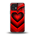 y2k red hearts wine edition back phone cover | glass case for nothing phone 2