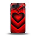 y2k red hearts wine edition back phone cover | glass case for oneplus nord 4