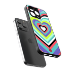y2k sweet fusion pink hearts back phone cover | glass case for iphone 13 pro