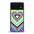 y2k sweet fusion pink hearts back phone cover | glass case for google pixel 6 pro