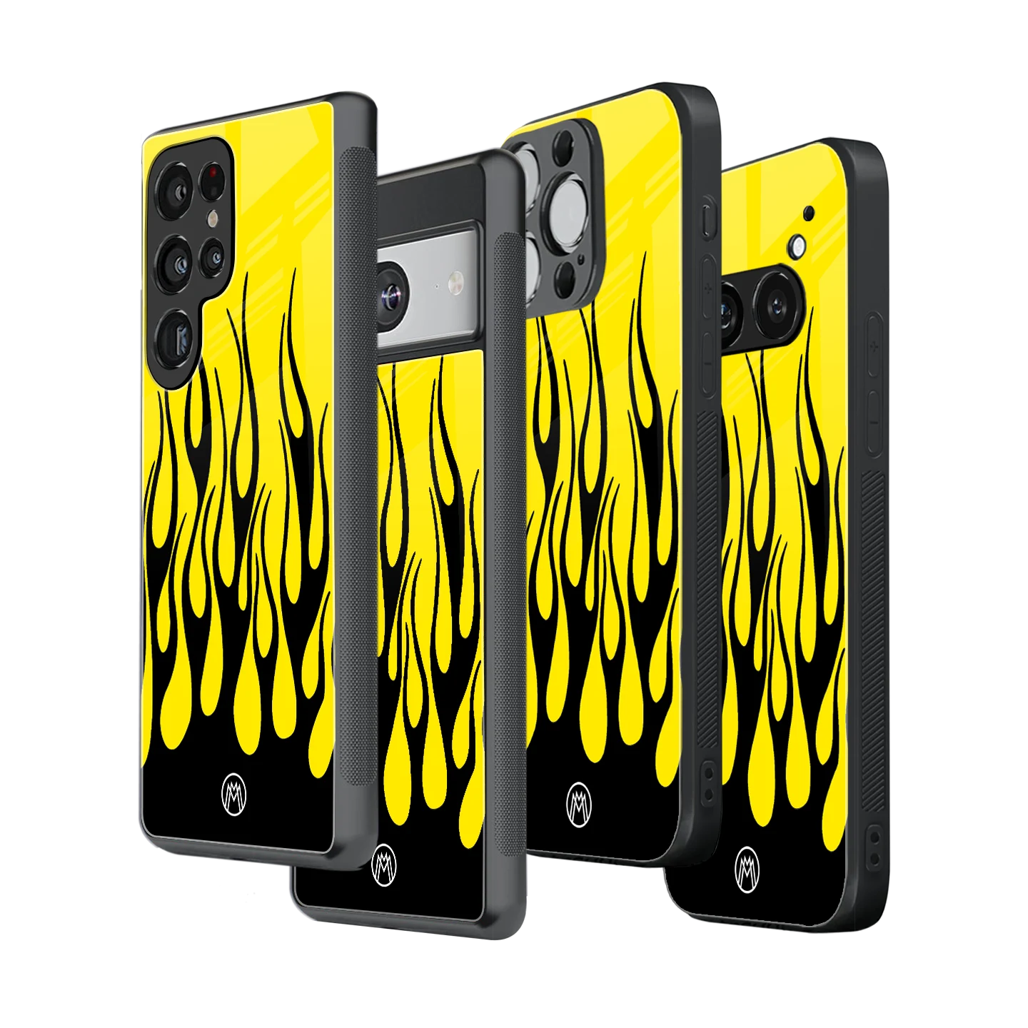 Stylish Glass Back Case for All Smartphones – iPhone, Samsung, OnePlus, Pixel, Redmi, Oppo, Vivo, Motorola