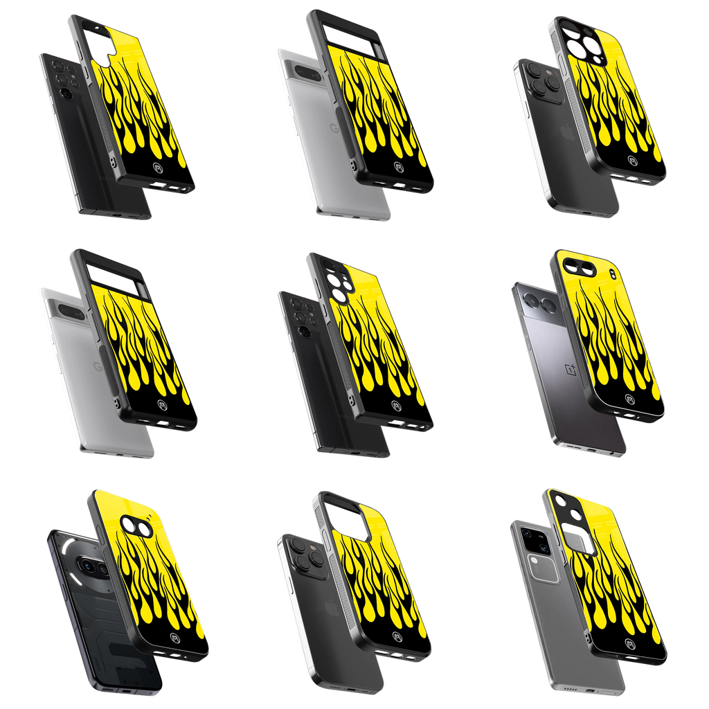 Durable Glass Back Mobile Case for iPhone, Samsung, OnePlus, Google Pixel, Redmi, Vivo, Oppo