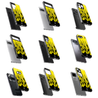 Durable Glass Back Mobile Case for iPhone, Samsung, OnePlus, Google Pixel, Redmi, Vivo, Oppo