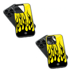 Trendy Glass Back Mobile Case for iPhone, Samsung, Redmi, OnePlus, Google Pixel, Motorola