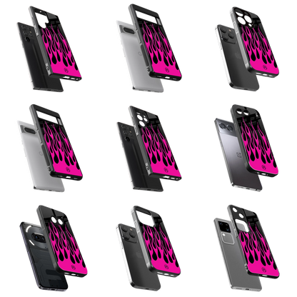Durable Glass Back Mobile Case for iPhone, Samsung, OnePlus, Google Pixel, Redmi, Vivo, Oppo