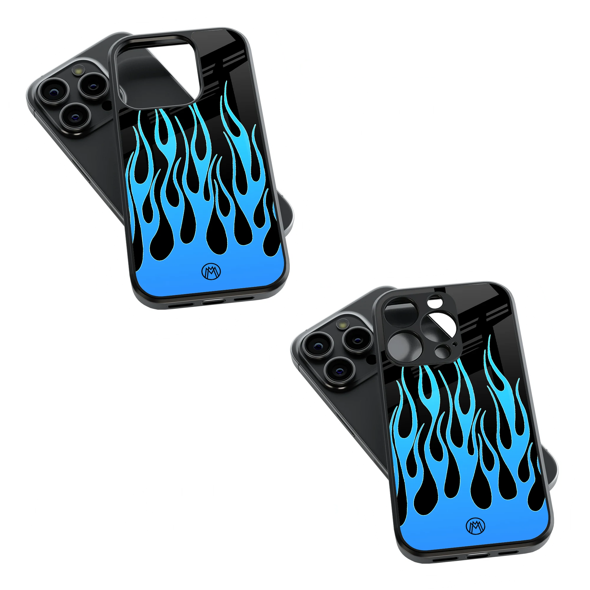 Trendy Glass Back Mobile Case for iPhone, Samsung, Redmi, OnePlus, Google Pixel, Motorola