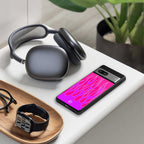 y2k hot pink flames back phone cover | glass case for samsung galaxy s24