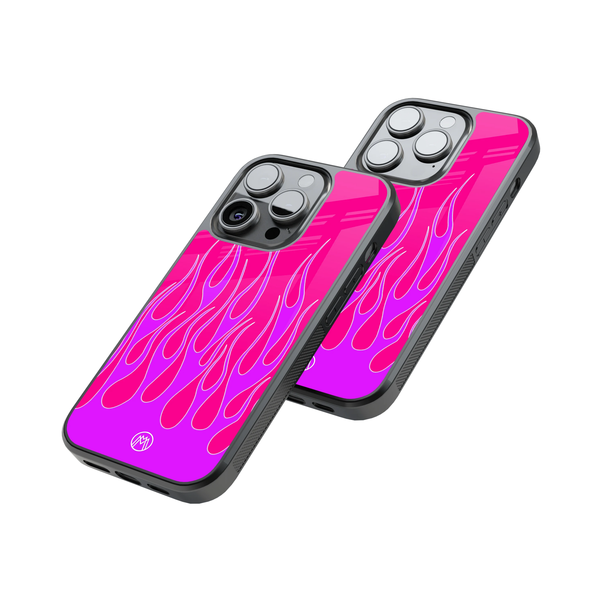 Protective Glass Back Phone Case Compatible with iPhone, Samsung, OnePlus, Pixel & More
