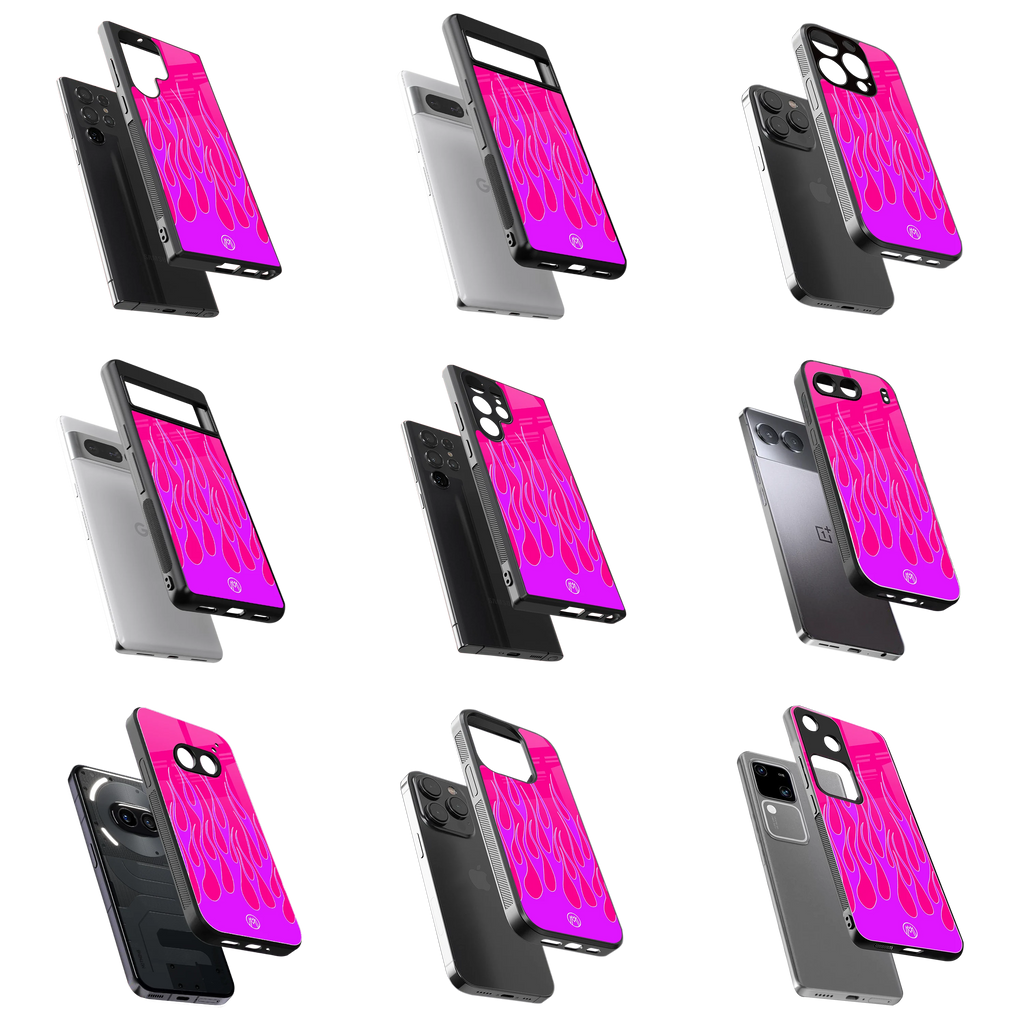Durable Glass Back Mobile Case for iPhone, Samsung, OnePlus, Google Pixel, Redmi, Vivo, Oppo