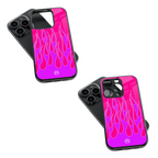 Trendy Glass Back Mobile Case for iPhone, Samsung, Redmi, OnePlus, Google Pixel, Motorola