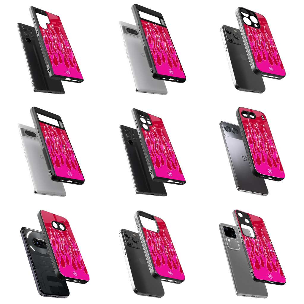 Durable Glass Back Mobile Case for iPhone, Samsung, OnePlus, Google Pixel, Redmi, Vivo, Oppo