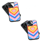 Trendy Glass Back Mobile Case for iPhone, Samsung, Redmi, OnePlus, Google Pixel, Motorola