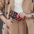 y2k red hearts lucifer edition back phone cover | glass case for oneplus nord ce 4 lite