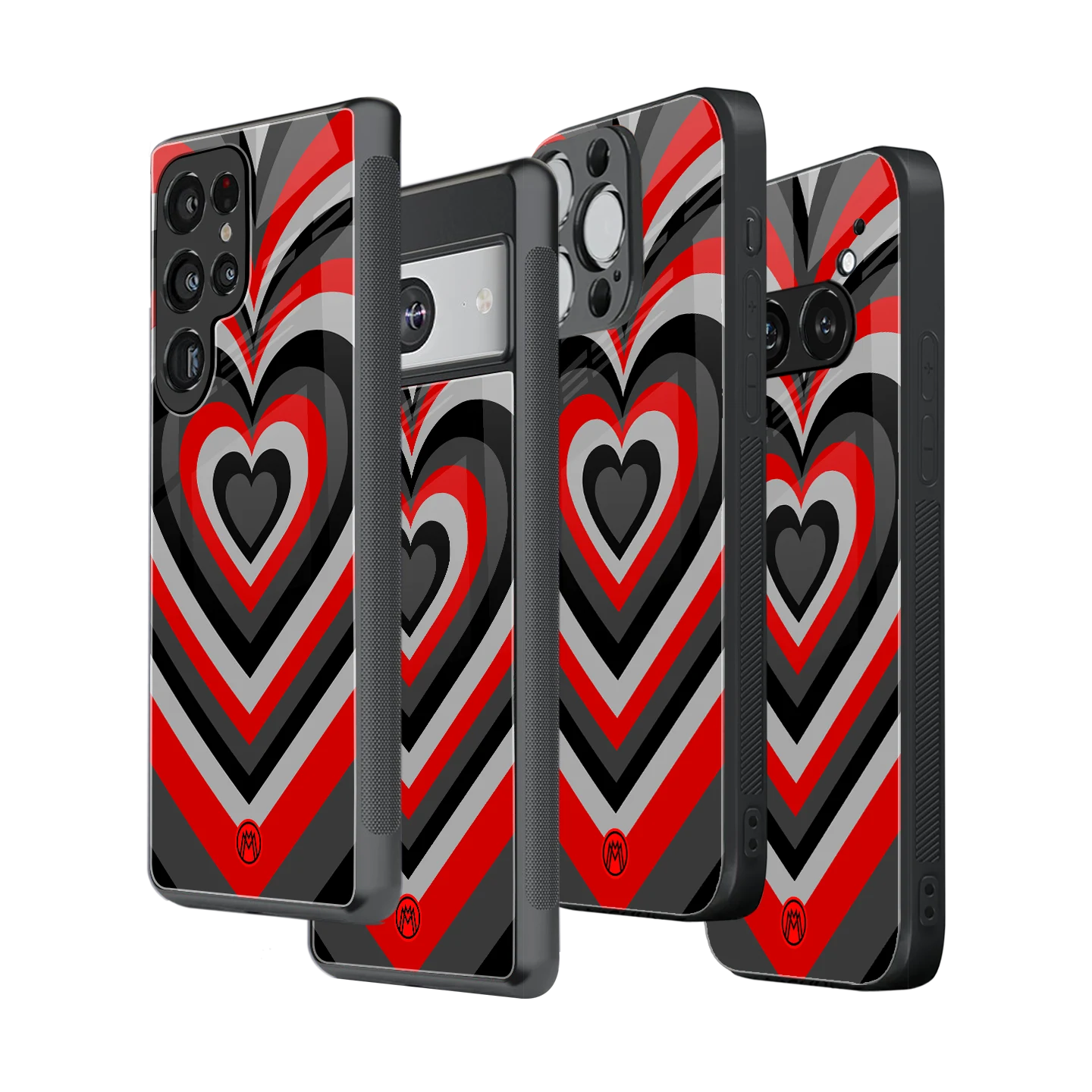 Stylish Glass Back Case for All Smartphones – iPhone, Samsung, OnePlus, Pixel, Redmi, Oppo, Vivo, Motorola