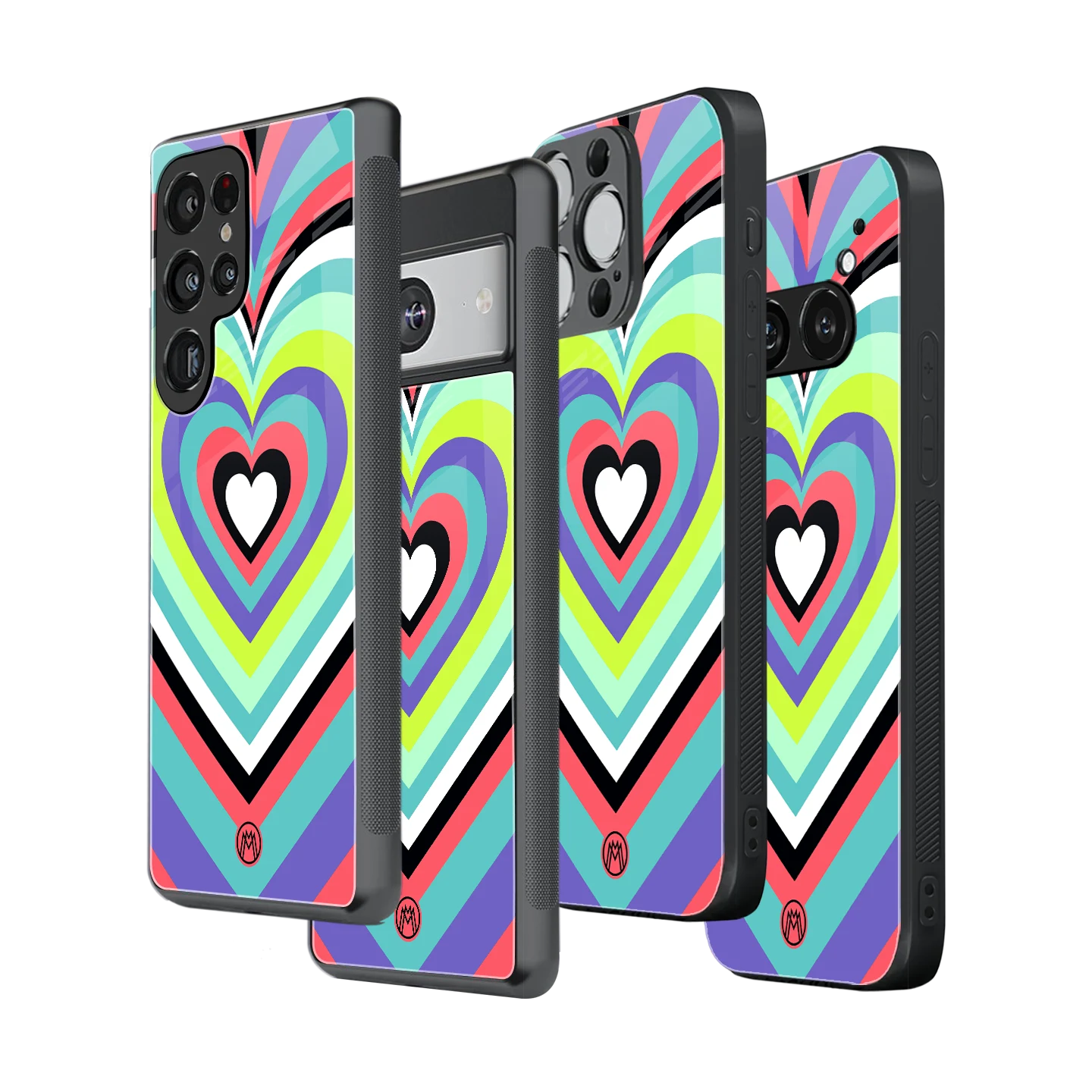 Stylish Glass Back Case for All Smartphones – iPhone, Samsung, OnePlus, Pixel, Redmi, Oppo, Vivo, Motorola