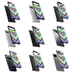 Durable Glass Back Mobile Case for iPhone, Samsung, OnePlus, Google Pixel, Redmi, Vivo, Oppo