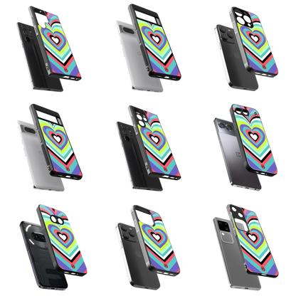 Durable Glass Back Mobile Case for iPhone, Samsung, OnePlus, Google Pixel, Redmi, Vivo, Oppo