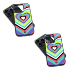 Trendy Glass Back Mobile Case for iPhone, Samsung, Redmi, OnePlus, Google Pixel, Motorola