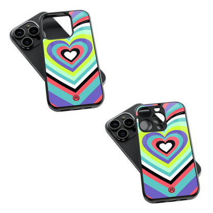 Trendy Glass Back Mobile Case for iPhone, Samsung, Redmi, OnePlus, Google Pixel, Motorola