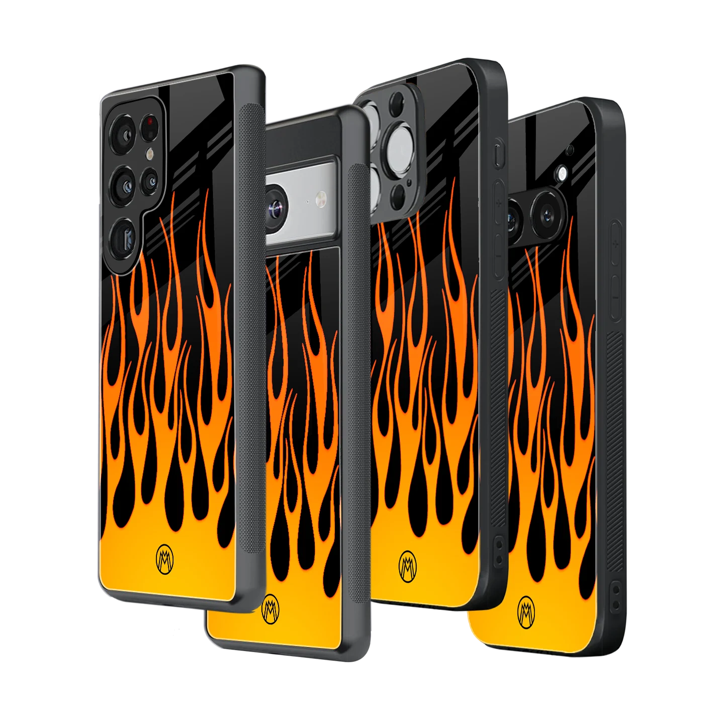 Stylish Glass Back Case for All Smartphones – iPhone, Samsung, OnePlus, Pixel, Redmi, Oppo, Vivo, Motorola