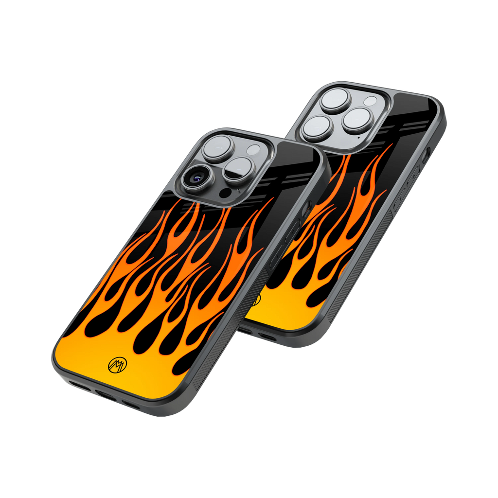 Protective Glass Back Phone Case Compatible with iPhone, Samsung, OnePlus, Pixel & More