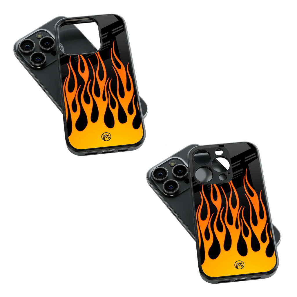 Trendy Glass Back Mobile Case for iPhone, Samsung, Redmi, OnePlus, Google Pixel, Motorola