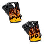 Trendy Glass Back Mobile Case for iPhone, Samsung, Redmi, OnePlus, Google Pixel, Motorola