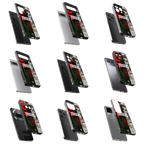 Durable Glass Back Mobile Case for iPhone, Samsung, OnePlus, Google Pixel, Redmi, Vivo, Oppo