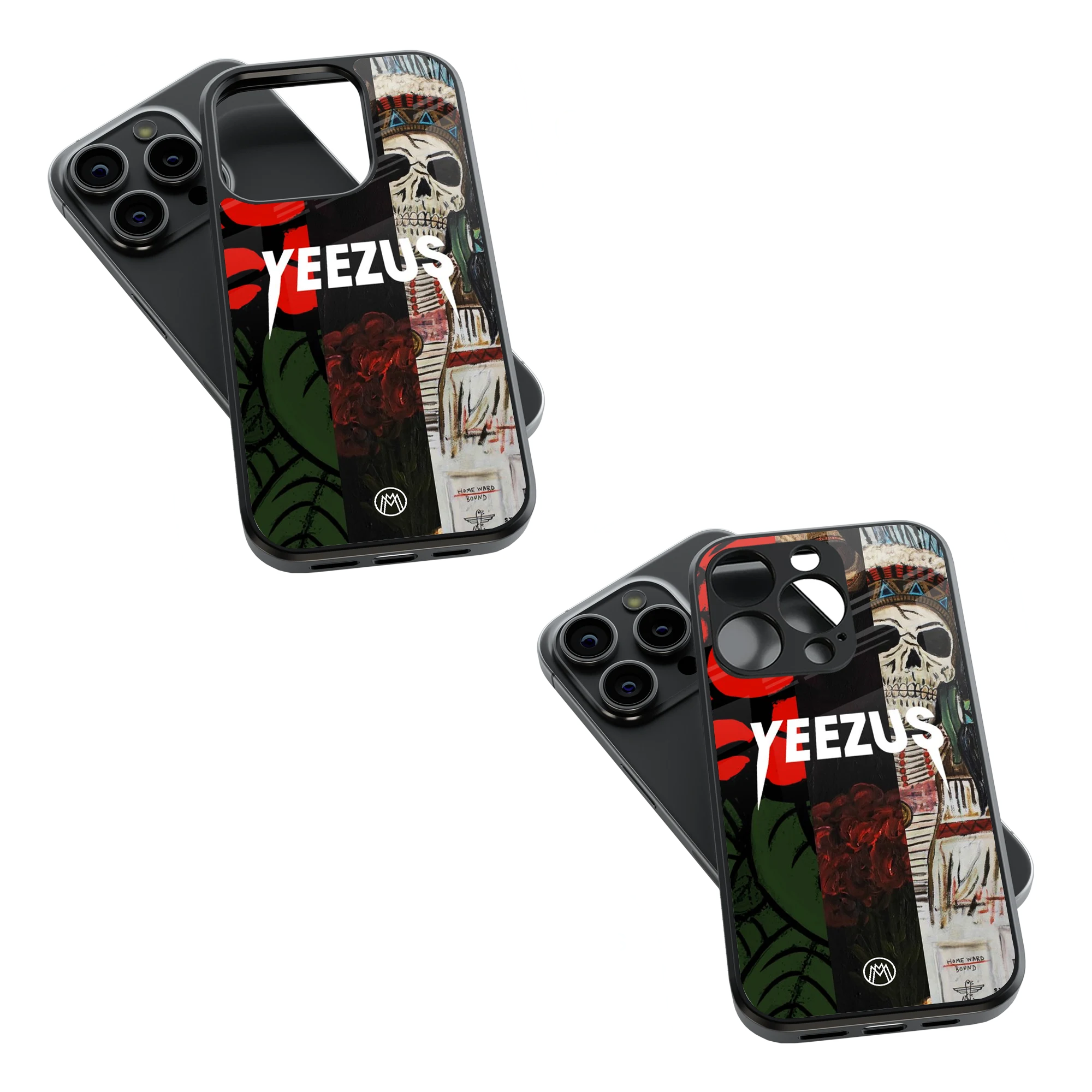 Trendy Glass Back Mobile Case for iPhone, Samsung, Redmi, OnePlus, Google Pixel, Motorola