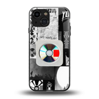yeezus back phone cover | glass case for iphone 13 mini