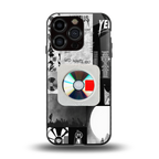 yeezus back phone cover | glass case for iphone 13 pro
