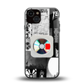 yeezus back phone cover | glass case for iphone 13
