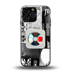 yeezus back phone cover | glass case for iphone 15 pro max