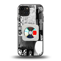 yeezus back phone cover | glass case for iphone 15