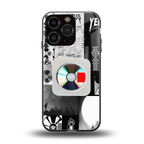 yeezus back phone cover | glass case for iphone 16 pro